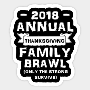 Thanksgiving 2018 Sticker